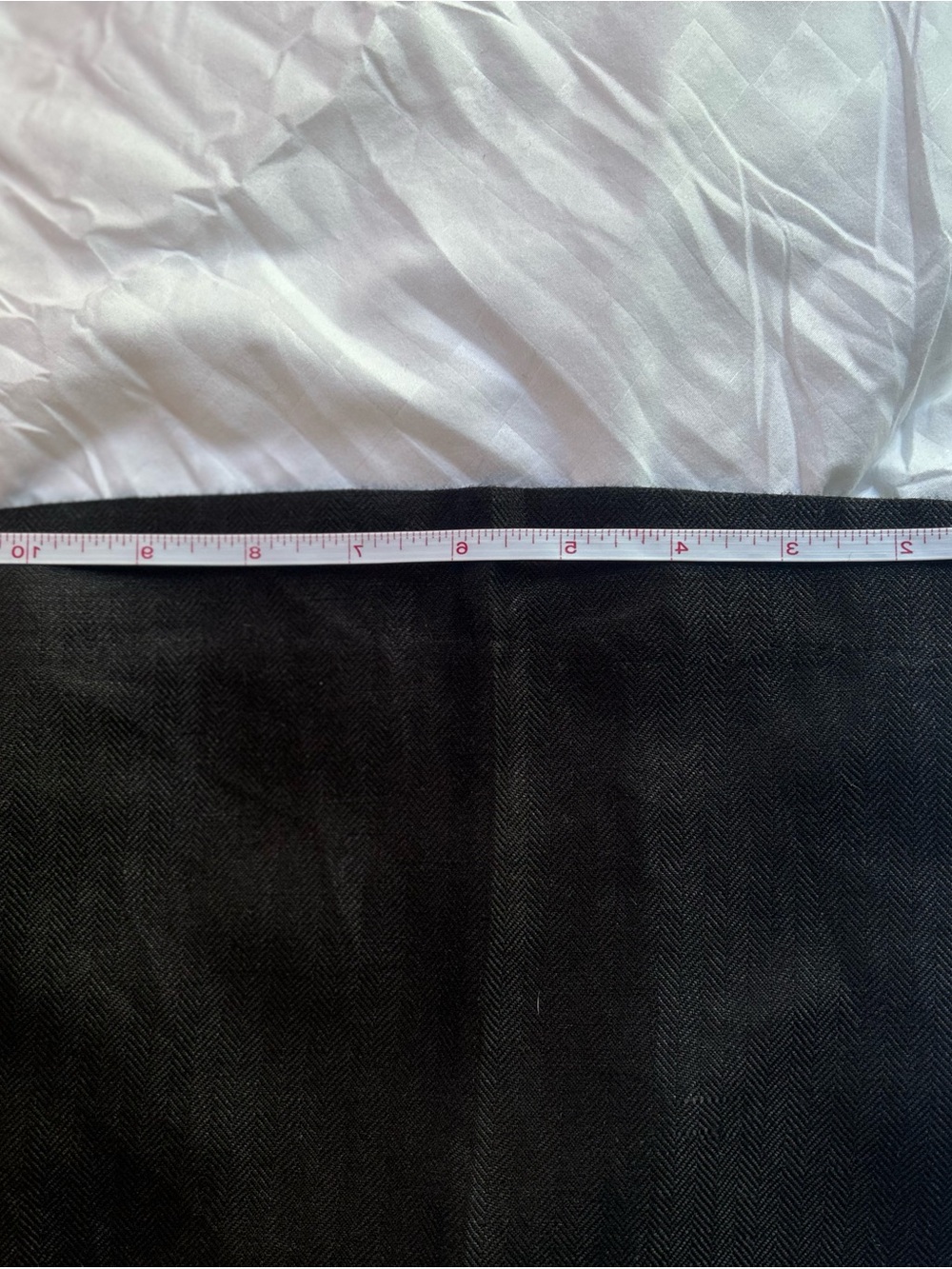 White House Black Market Black Tailored Wide leg Dress Trousers - Picture 5 of 13